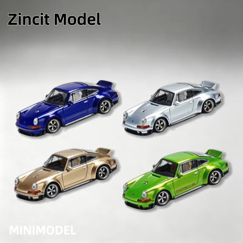 【先行販売】ジンシットモデル-1-64-シンガー-911-964-dls-ダイキャストモデルカー