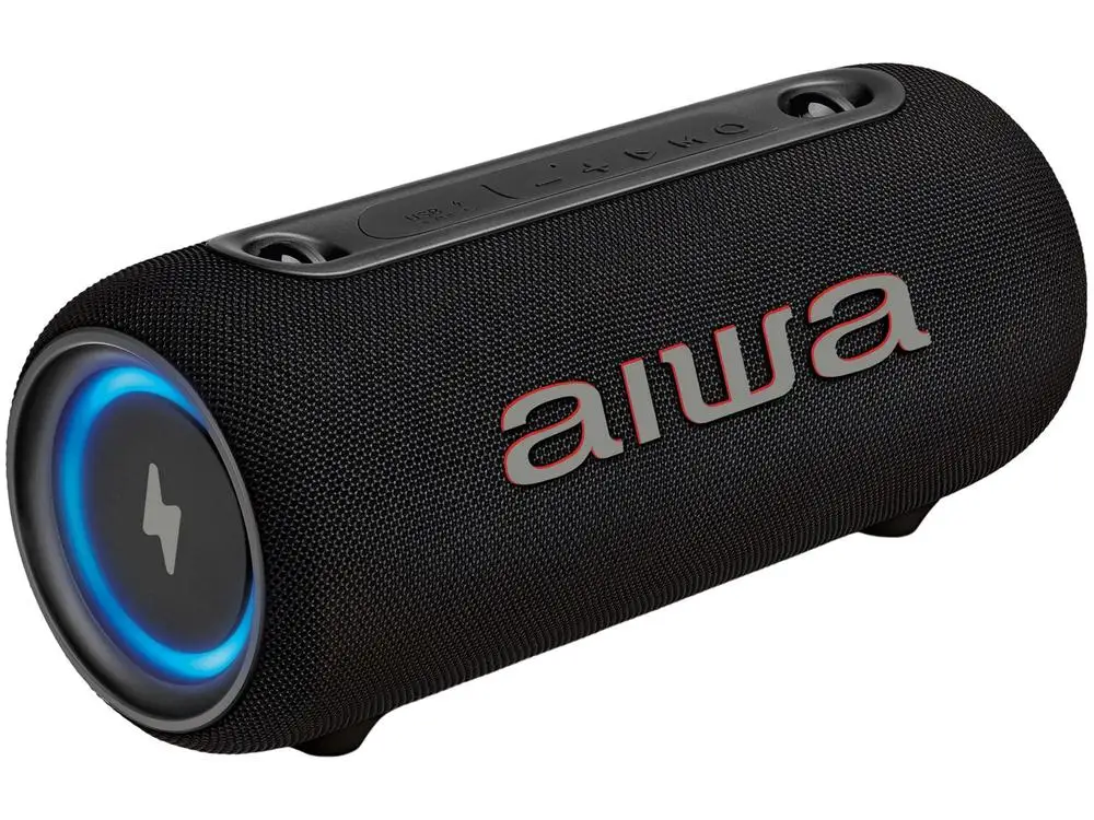 Caixa de Som Aiwa AWS-SP-04-LB Bluetooth Portátil 40W USB - Bivolt