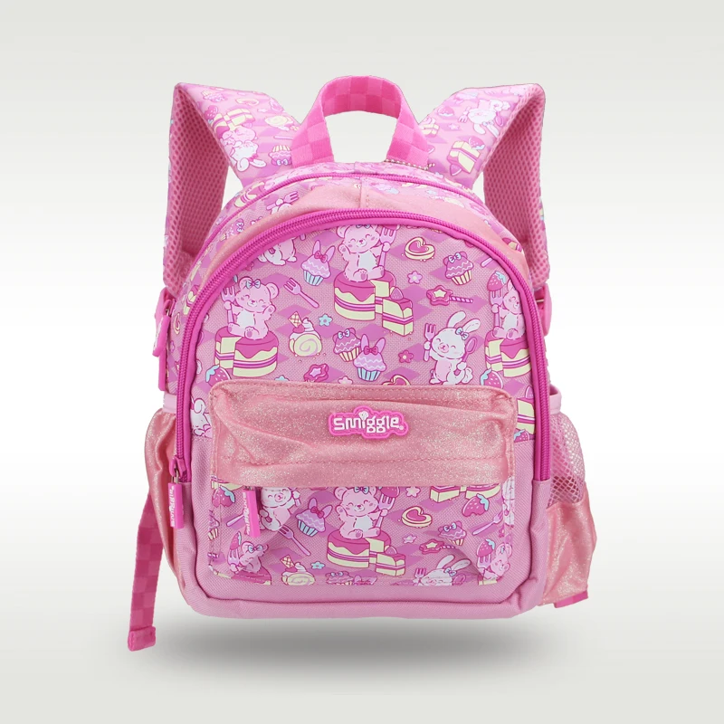 

Детская школьная сумка для девочек, рюкзак с мороженым и кроликом, крутой каваи, 11 дюймов, 1-3 года