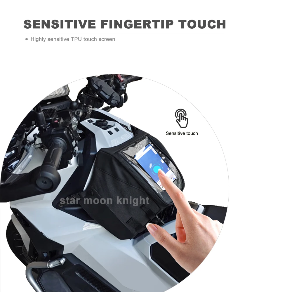 For Honda for FORZA NSS XADV 750 X ADV 750 for FORZA750 NSS750 Motorcycle Accessories Travel Tour Pack Scooter Tunnel Tank Bag