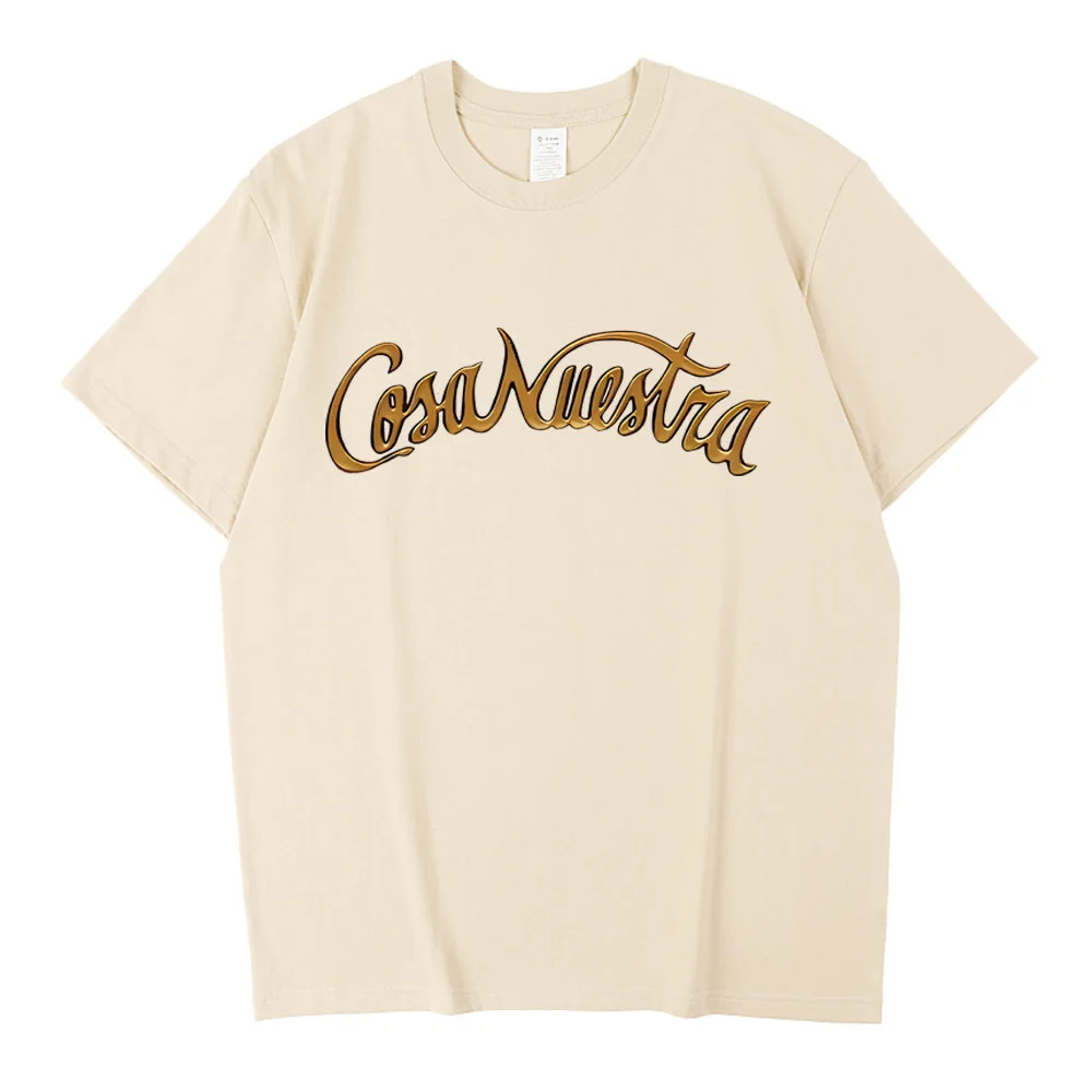 Rauw Alejandro Coca Nuestra cotton top tees teen harajuku  anime kawaii University Vintage t-shirt Retro Grunge Y2k Colorful