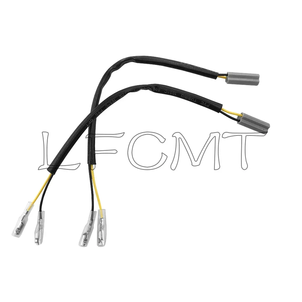 2/4X OEM Turn Signals Wire Adapter Plug Connector Leads Fit for Suzuki GSF600S GSF1200 GSF1200S Bandit GSX-R 600 750 1000