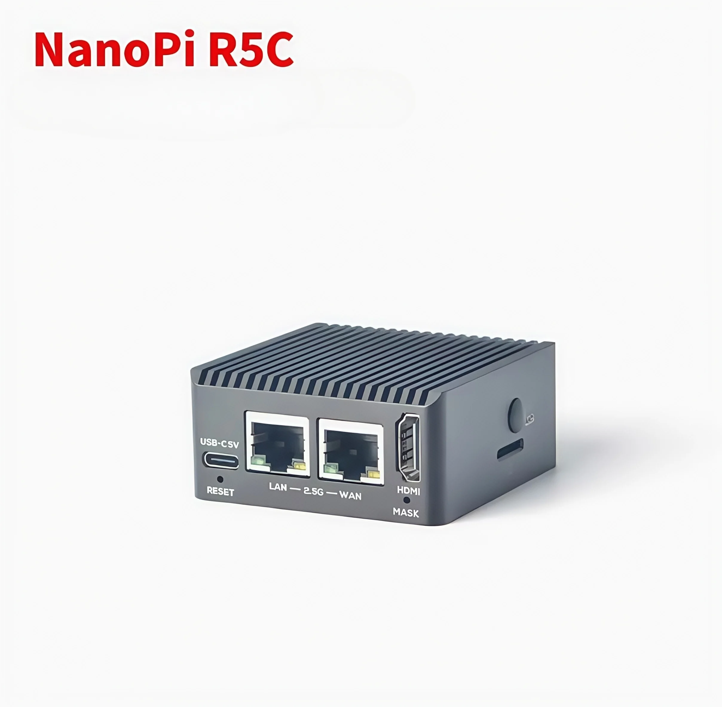 

NanoPi R5C 2GB/4GB Dual 2.5G M.2 WiFi5 6 Metal Case RK3568 Edge Computing Development Board
