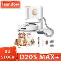 Teendow D20S MAX+ 2in1 Robot Vacuum Cleaner & Pet Grooming Tool, 6000Pa Strong Suction, 70 Days Hands-Free Cleaning, 3L Dust Bag