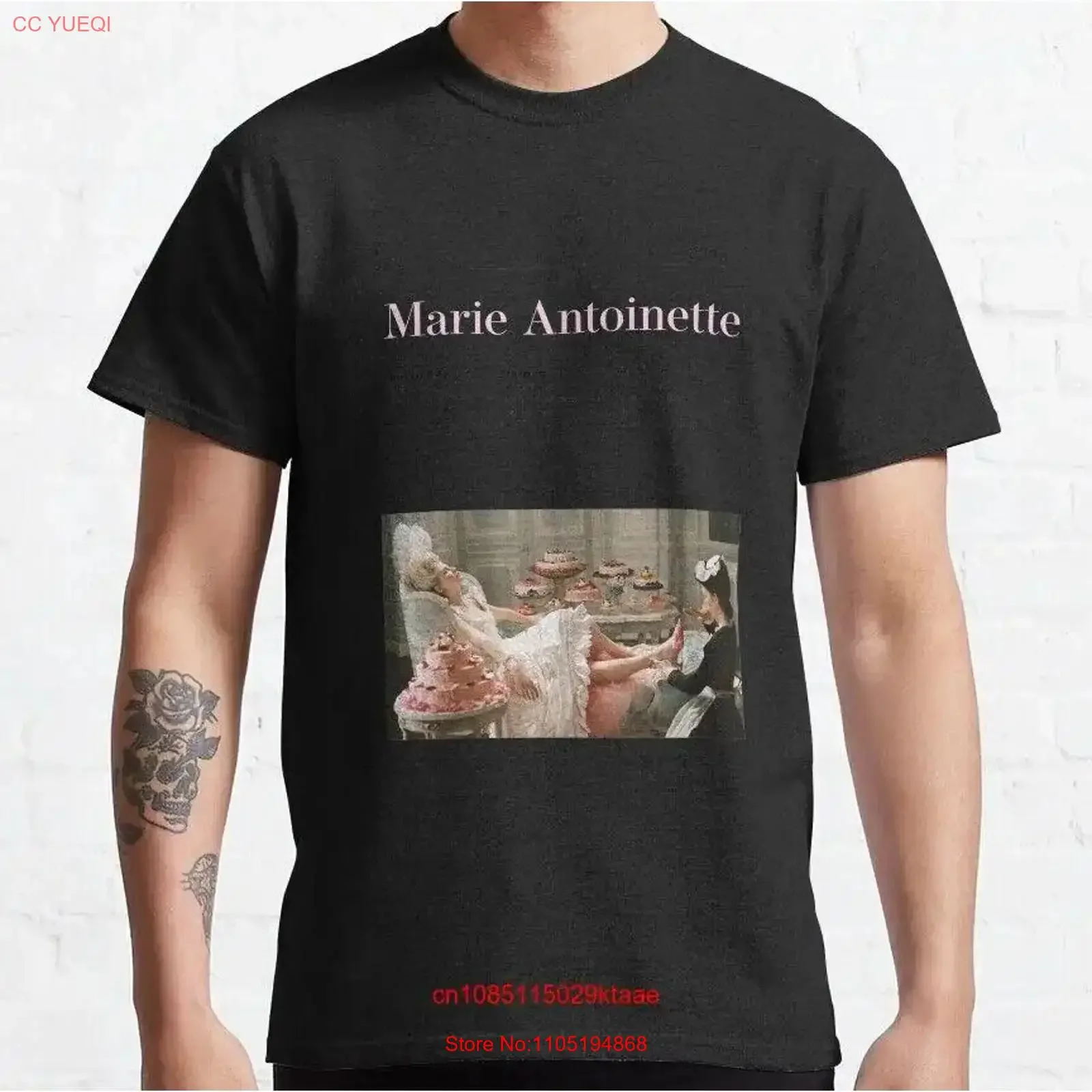 HOT Marie Antoinette Alternative Movie Poster Sofia Coppola T Shirt S 5XL vintage Washed designer clothes Slightly Versatile