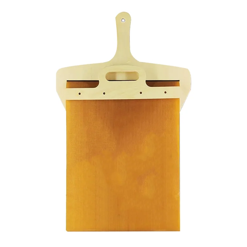 A03I-Pizza Peel Non-stick Easy Transfer Pizzaspatel voor pizzadeeg, glijdende pizzaschep met handvat