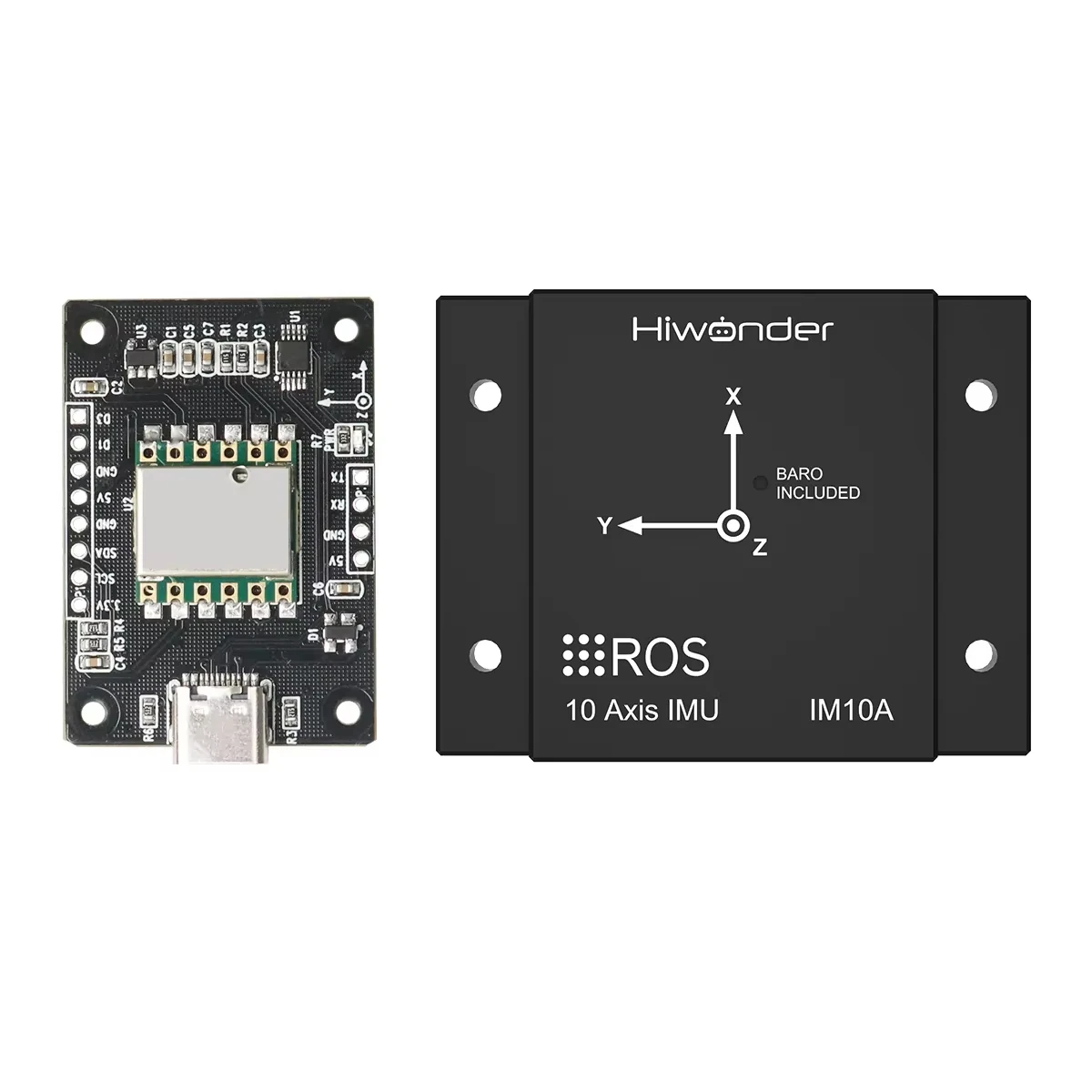 IMU GPS 관성 네비게이션 모듈, USB 자력계 AHRS 자이로스코프 자세 센서, ROS 라이더 로봇 자동차, MEMS RC 탱크용, 10 축