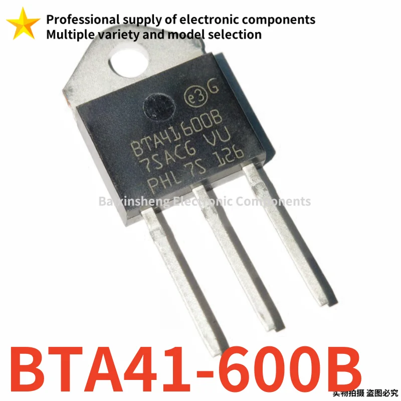 10PCS Original BTA41-600B BTA41600B BTA41-800B BTA41800B BTA26-600B BTA26600B TO-3P BTA41 BTA26 Bidirectional thyristor