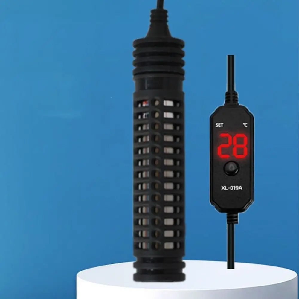 17-34 ° C حوض السمك سخان غاطسة شاشة ديجيتال قابل للتعديل التحكم في درجة الحرارة سخان خزان الأسماك 25 واط-75 واط #1