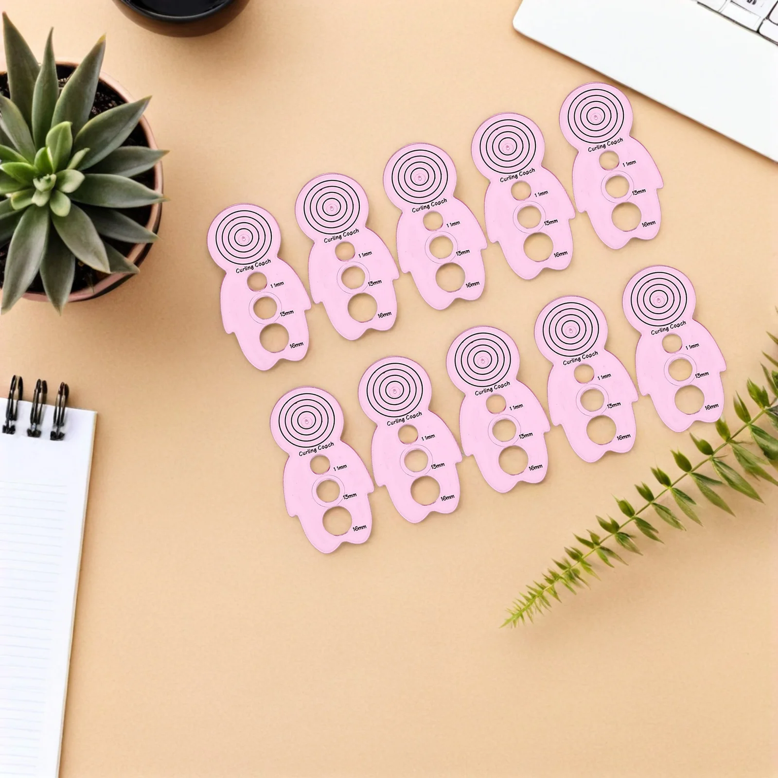 10 قطع من لوازم اللف الورقية، حامل لفافة الورق، مجموعة ورق تزيين اوريغامي