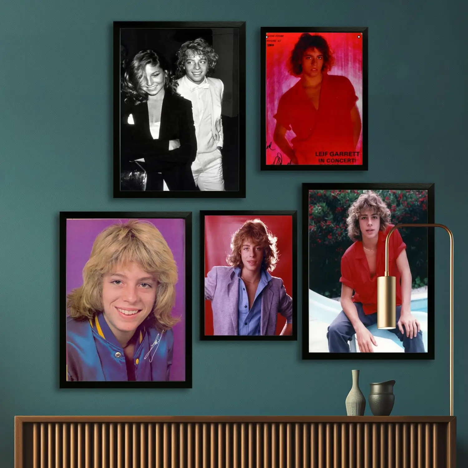 Leif Garrett Canvas Art Poster, Wall Art Picture Print, Modern Family Bedroom Decor Posters,Decorative painting