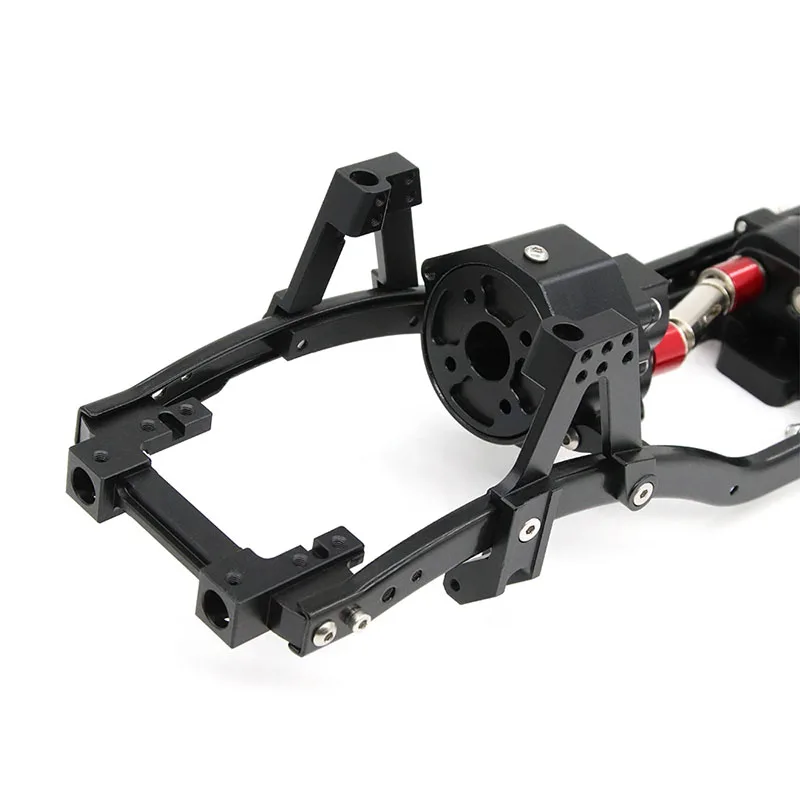 RC Auto Prefixal Cambio Caso di Trasferimento Trasmissione Del Motore Anteriore per 1/10 RC Crawler Auto Axial SCX10 e SCX10 II Parti di