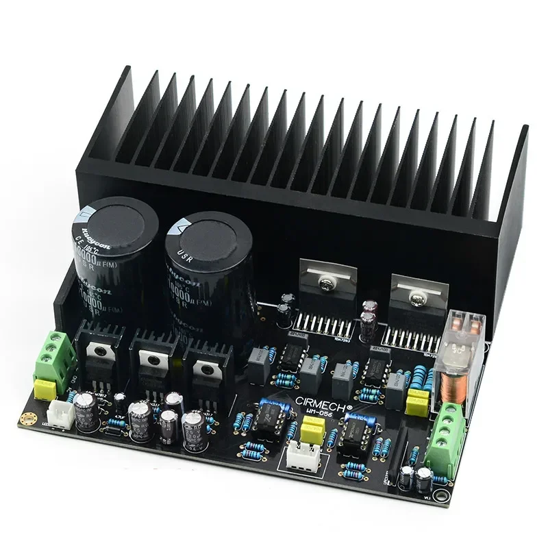 SOTAMIA 100Wx2 TDA7293 เครื่องขยายเสียงบอร์ดเสียงไฮไฟสเตอริโอเครื่องขยายเสียง DIY ชุดฮีทซิงค์ NE5534 OP Amp Smart Home