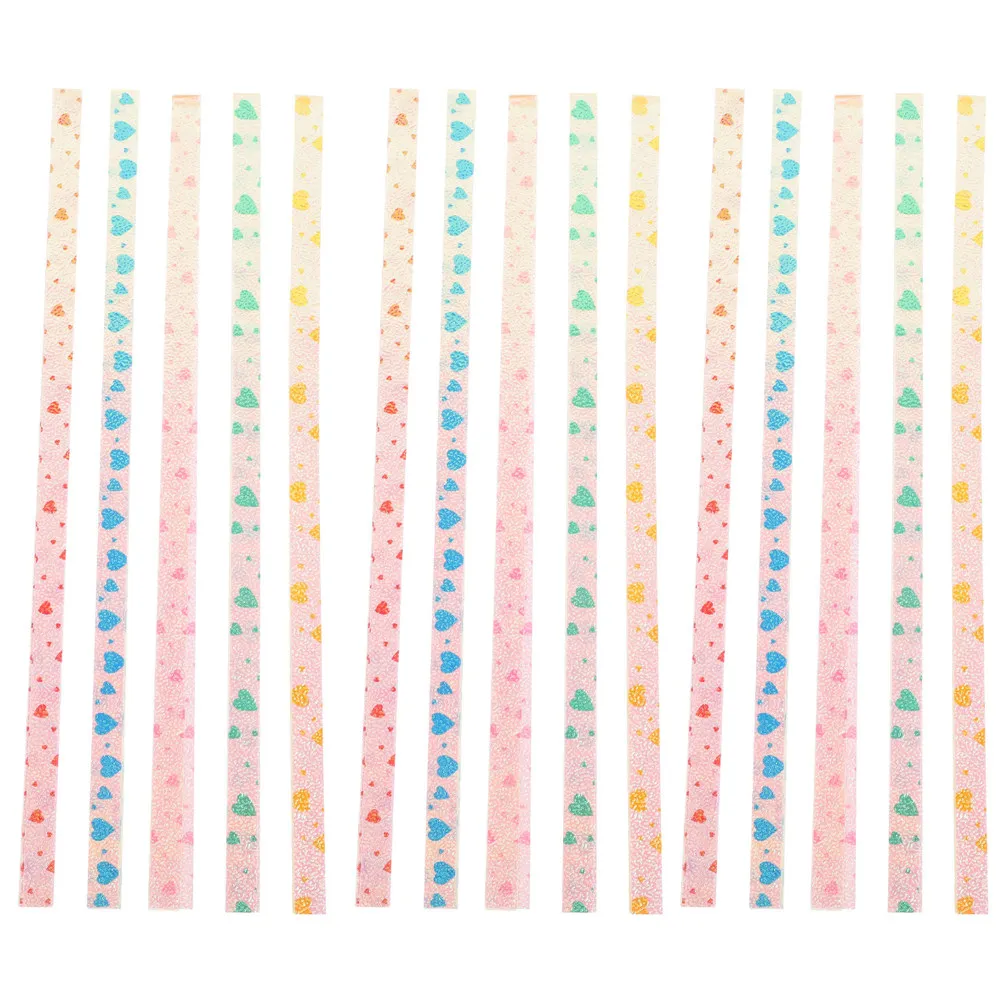 

200Pcs Pearlescent Star Paper Strips Origami Paper DIY Folding Stars Crafts for Home Decoration and Decorative Star Strip
