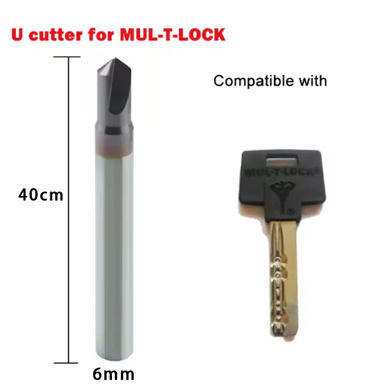 Key machine   Milling Cutter U Cutter W Cutter for 2M2 TANK Key Machine Cut Mul t lock Keys