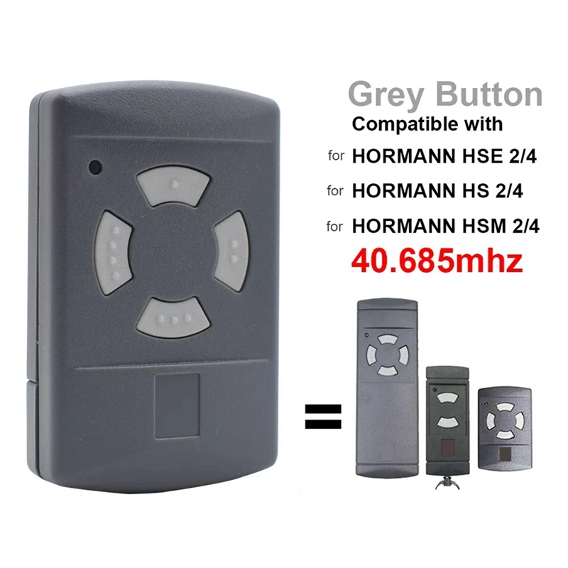 40.685Mhz Garage Door Remote Control For Hormann HSM2 HSM4 HSE2 40Mhz 40.685Mhz Gate Command Opener Accessories Component Parts