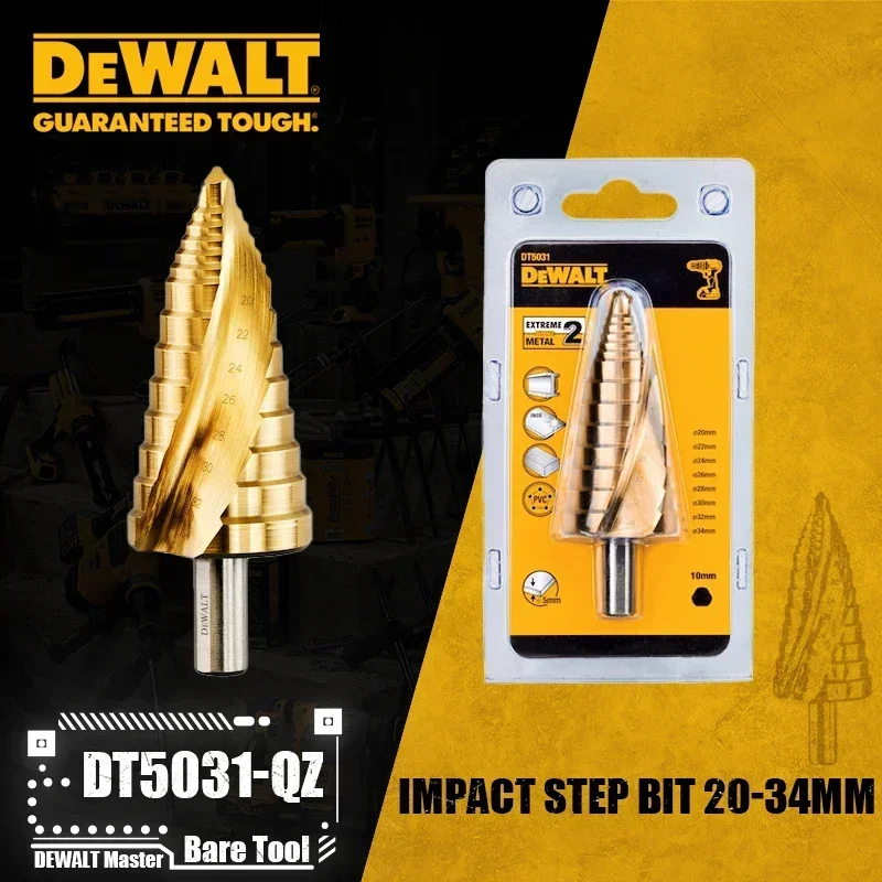 DEWALT Impact Step Bit DT5026-QZ DT5027-QZ DT5030-QZ DT5031-QZ Power Tool Accessories