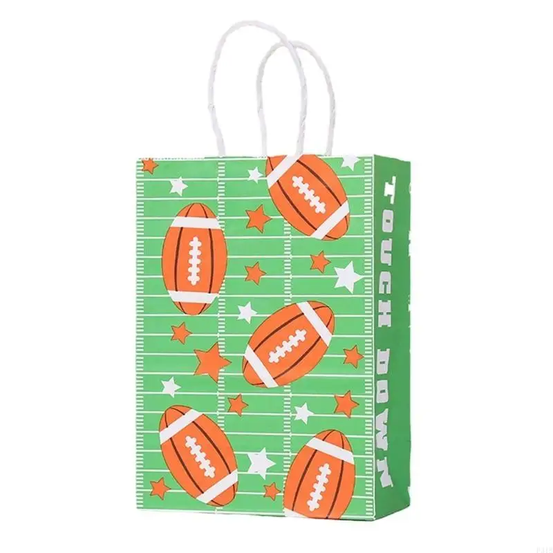 Pacote 12 sacolas papel futebol para festa aniversário festa festa futebol sacos presente p31b
