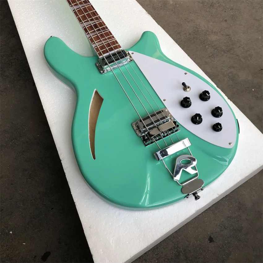 New electric bass, 4005 seaweed green electric bass, factory wholesale and retail, real photos, free shipping