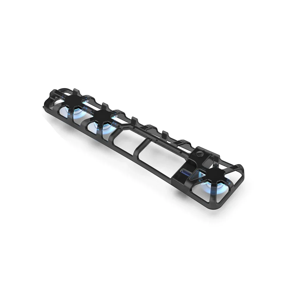 Koelventilator voor PS5 Pro Externe ventilator Stille koeler Instelbare snelheidsmodi Blauwe LED voor PlayStation 5 Pro Console Game-accessoires