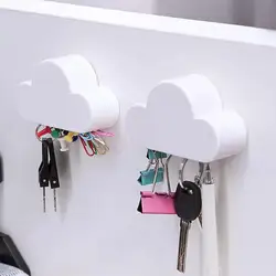 Creative Cloud Shape Magnets Keys Securely Magnetic Hooks Wall-Mounted Key Holder Magnetic Hooks Home Storage Holder Hooks