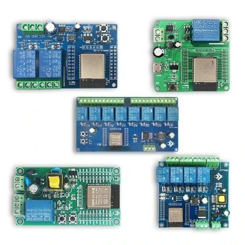 ESP32 WIFI BLE Relay Module 1/2/4/8 Channel Relay Board Secondary Development Control Module