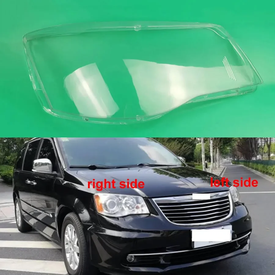 

For Chrysler Grand Voager 2013 2014 Car Accessories Headlight Lens Cover Headlamp Shell Transparent Lampshade Plexiglass