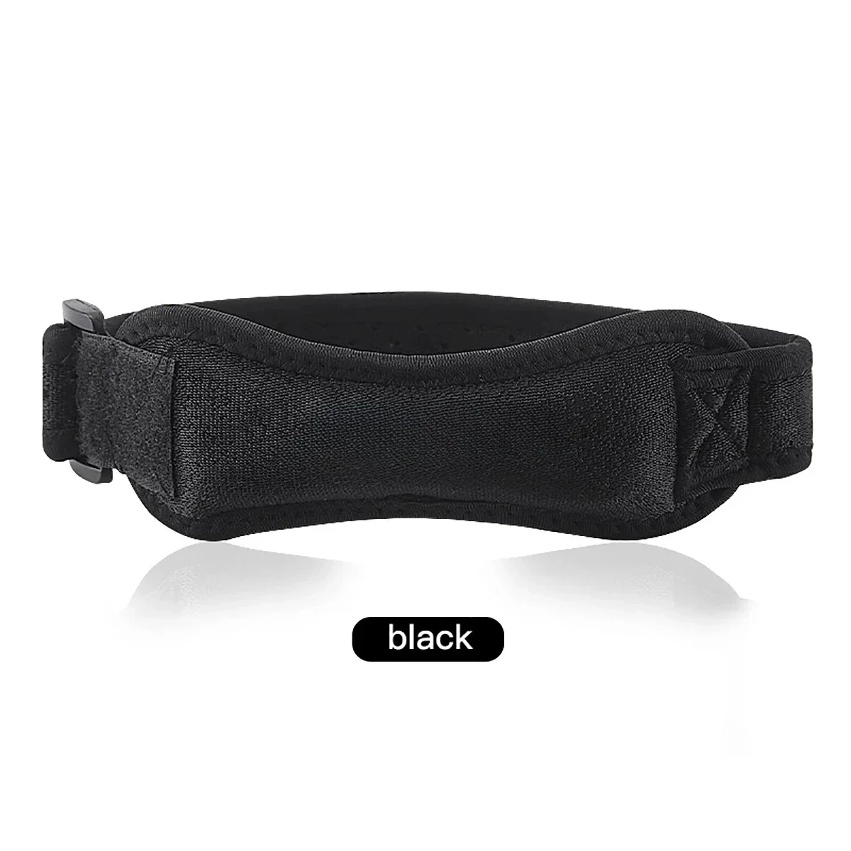 قابل للتعديل إيفا وسادة ناعمة حزام الركبة الرضفة وتر حامي تشغيل الدراجات رياضة الركبة دعم ضغط التفاف للجنسين الألم #6