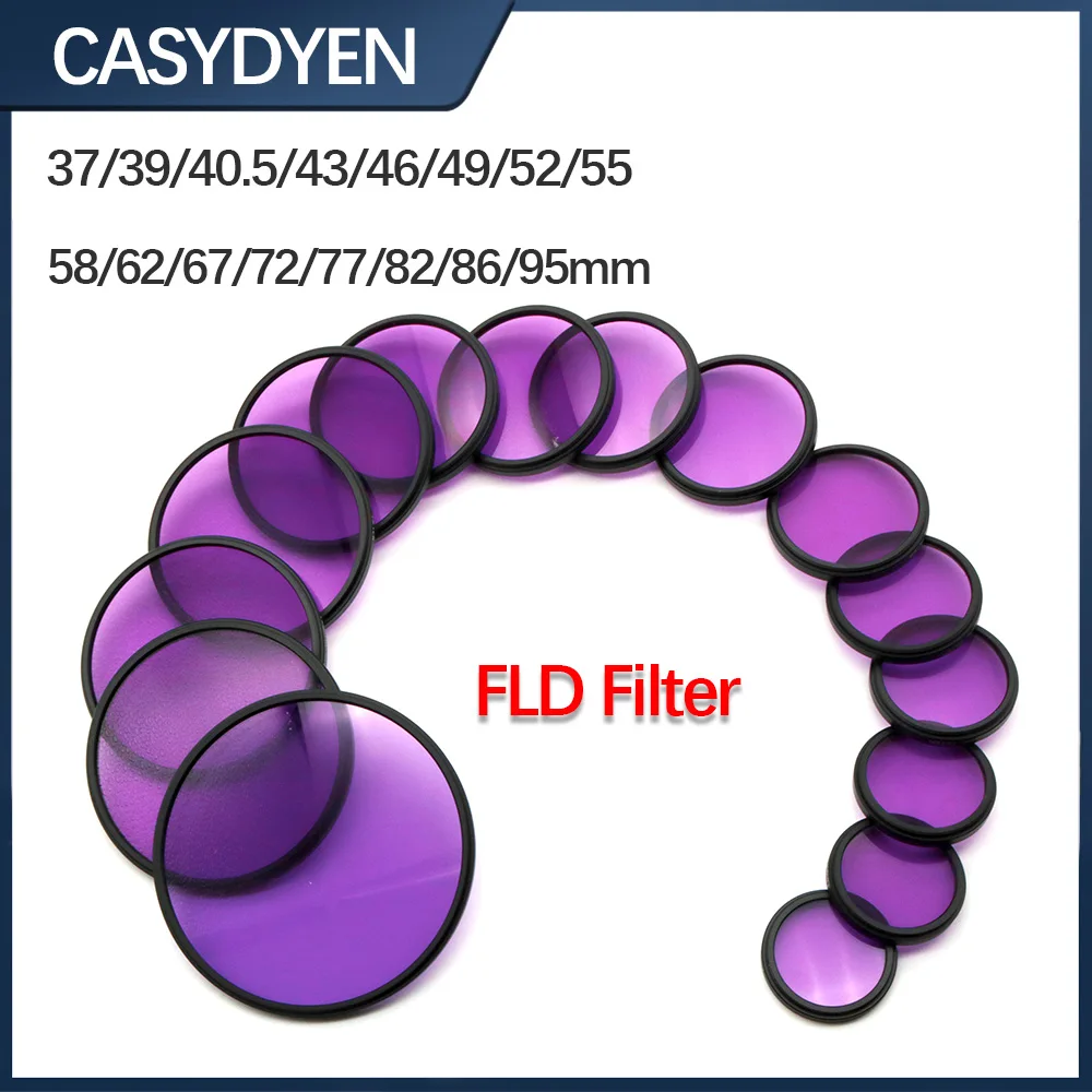 FLD Filter Lens Filter 37/39/40.5/43/46/49/52/55/58/62/67/72/77/82/86/95mm Photography For Canon Nikon Sony Camera Pentax