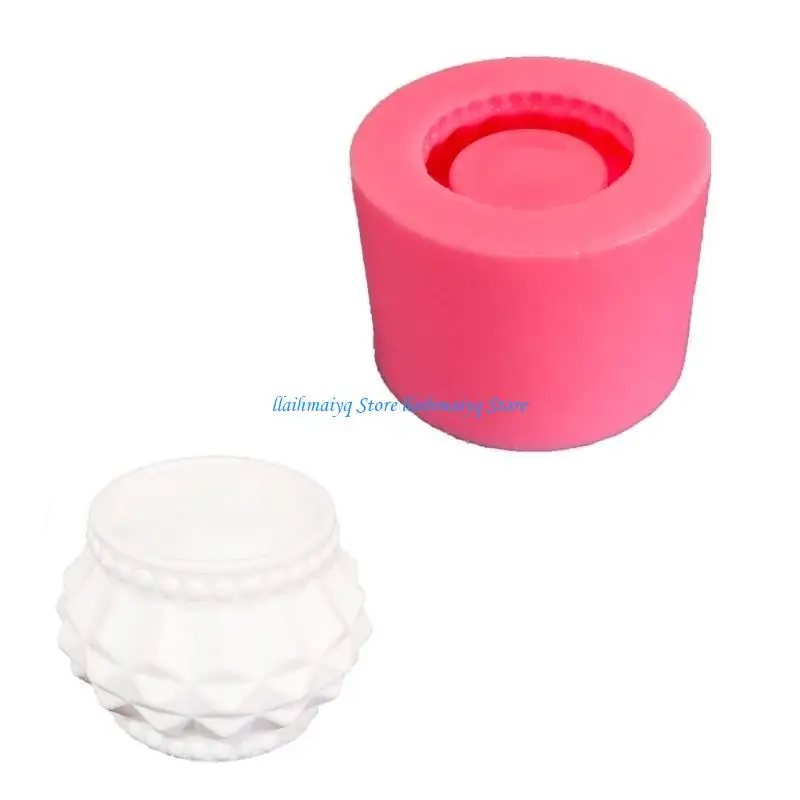 

573B Resin Epoxy Candlestick Silicone Mold Holder Mould Tabletop Decor Molds