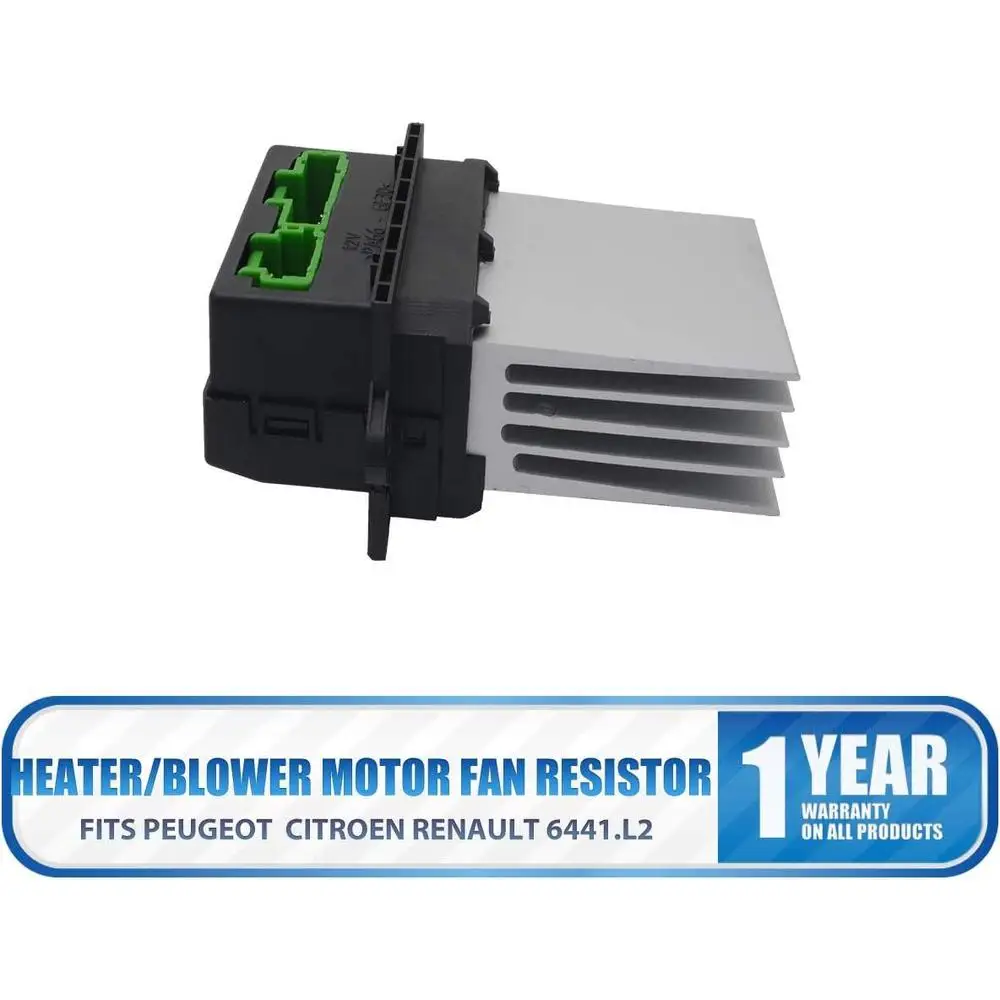 

Heater Blower Resistor 6441.L2 Car Resistance Regulator Accessories For Renault Citroen C2 C3 C5 Peugeot 406 107 207 607