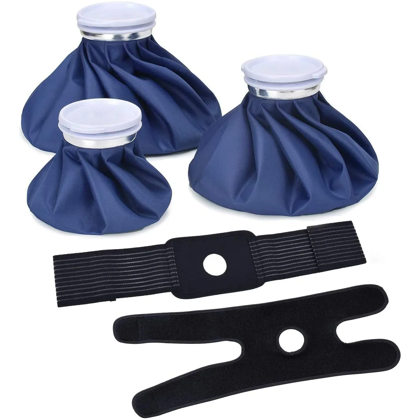 

Профессиональный бандаж для мешка для льда с многоразовым пакетом для льда для рук, теленка, колена, лодыжки, шеи, растяжения горячего и холодного компресса