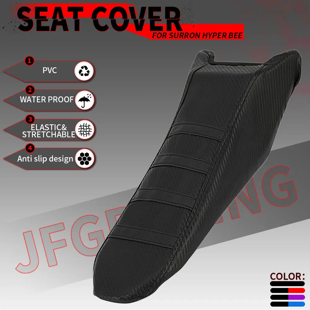 

Motorcycle Accessories Seat Cover PVC Cushion Covers Waterproof Anti-slip For SUR-RON Surron Hyper Bee Electric Dirt E-Bike