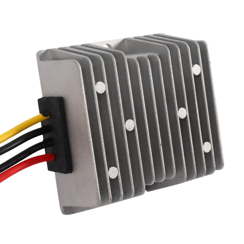 2X Power Converter Regulator DC12V/24V Step-Down To DC6V 15A 90W Waterproof Voltage Convert Transformer