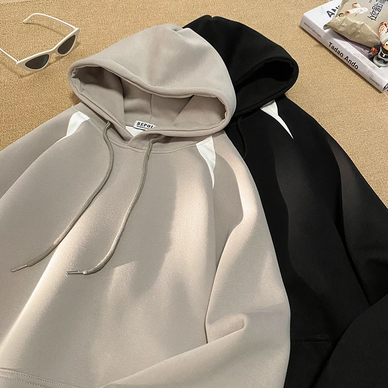 

Men's Hoodie Sweatirt American Sle Oversize Jaet Casual Autumn Wear Premium Quali Fabric Baggy Fit Trendy Youthwear