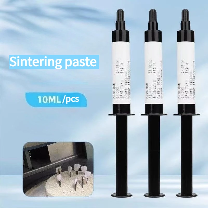 Dental Dentures Porcelain Firing Retaining Adhesive Sintered Paste Inlay Veneer Crown Bridge High Inlay Single Crown Bridge
