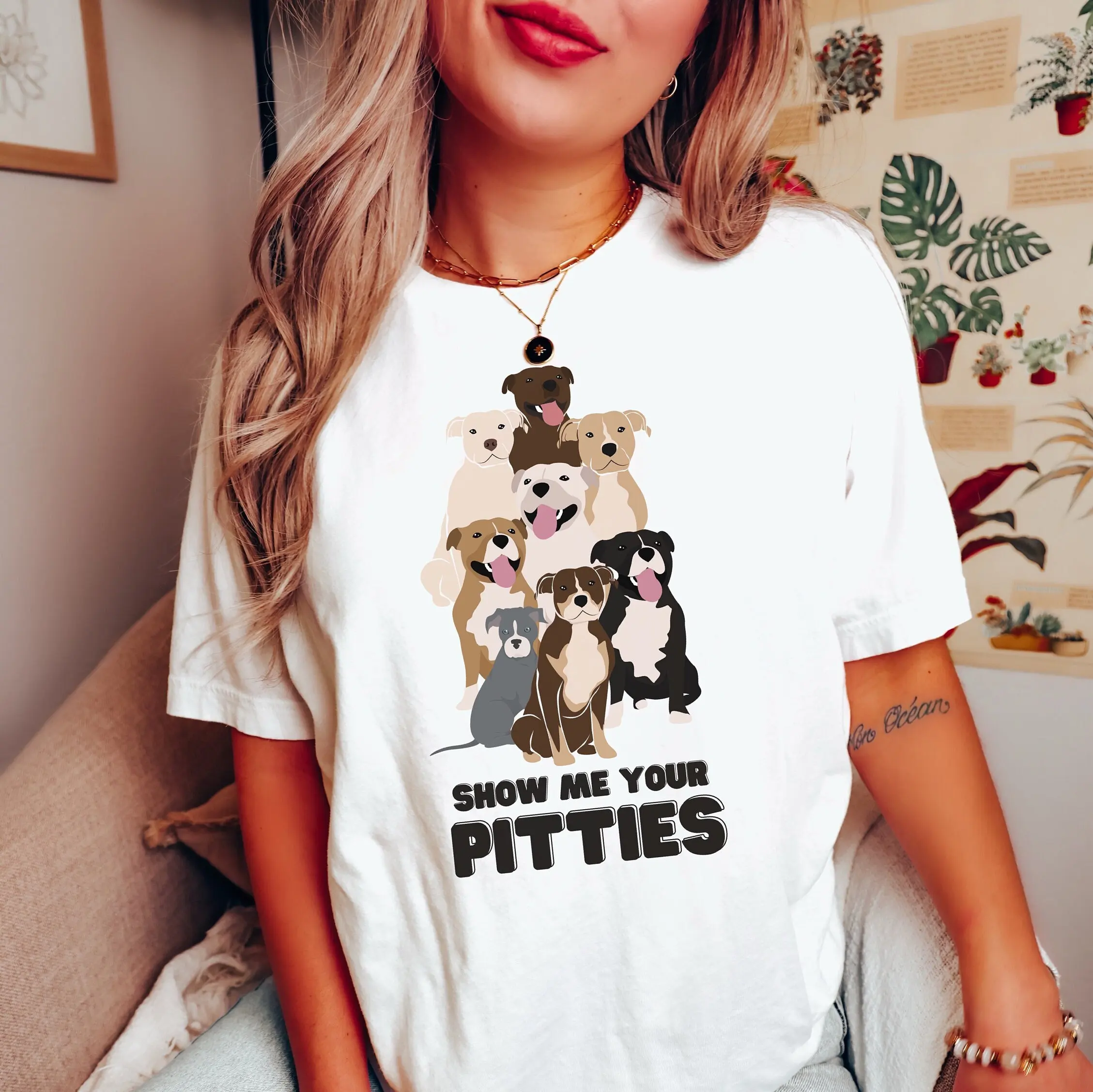 Pitbull S Mom Dad Pit Bull Dog Lover Gift Sweat T Shirt Sweater Funny