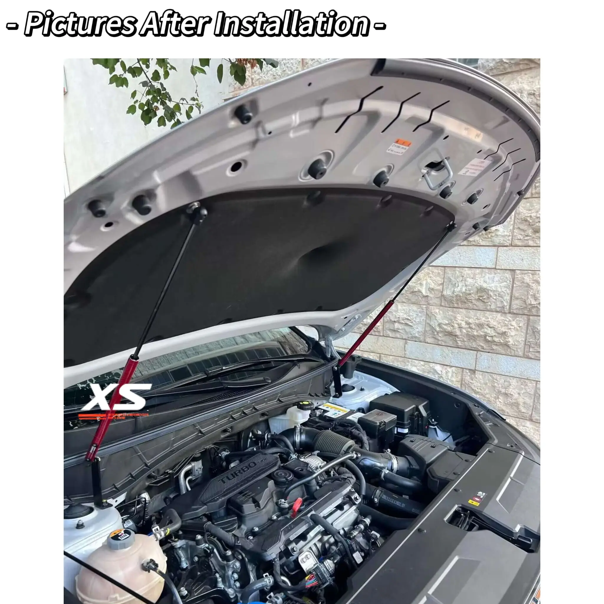 Амортизаторы капота для Hyundai Tucson NX4 2021 2022 2023 2024, амортизаторы капота