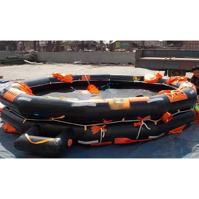 65-Person Open Liferaft HAF-K65 Open Two-Side Inflatable Liferaft with CCS Certificate