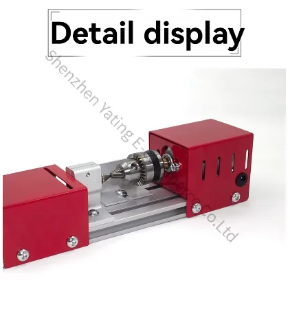 Mini DIY Lathe Small  Play Car Bead Bracelet Bead Machine Household Micro Machine Tool Customization