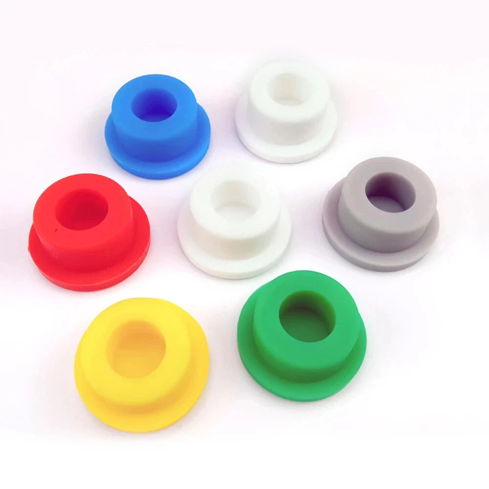 

Round Rubber Plugs 13mm-48.5mm Silicone Plugs Elastic Silicone Round Plugs Various Colors (Red, Green, Blue, Gray, Yellow)