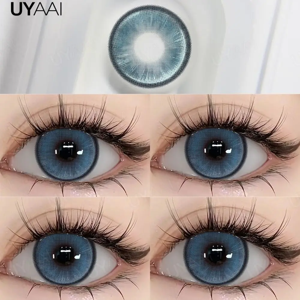 UYAAI NEUE Farbige Kontaktlinsen Beauty Blue Colorcon PATTAYA Serie Natürliche Braune Linsen Kosmetische Colorcon Beauty Soft Green Pupillenlinsen – Detail 19