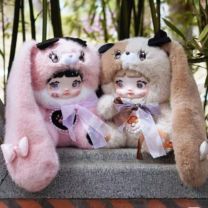 

New Nommi 400%blind box mushroom hat plush blind Box Cute Vinyl Plush Toy Kawaii Doll Decoration Fashion Children Birthday Gift
