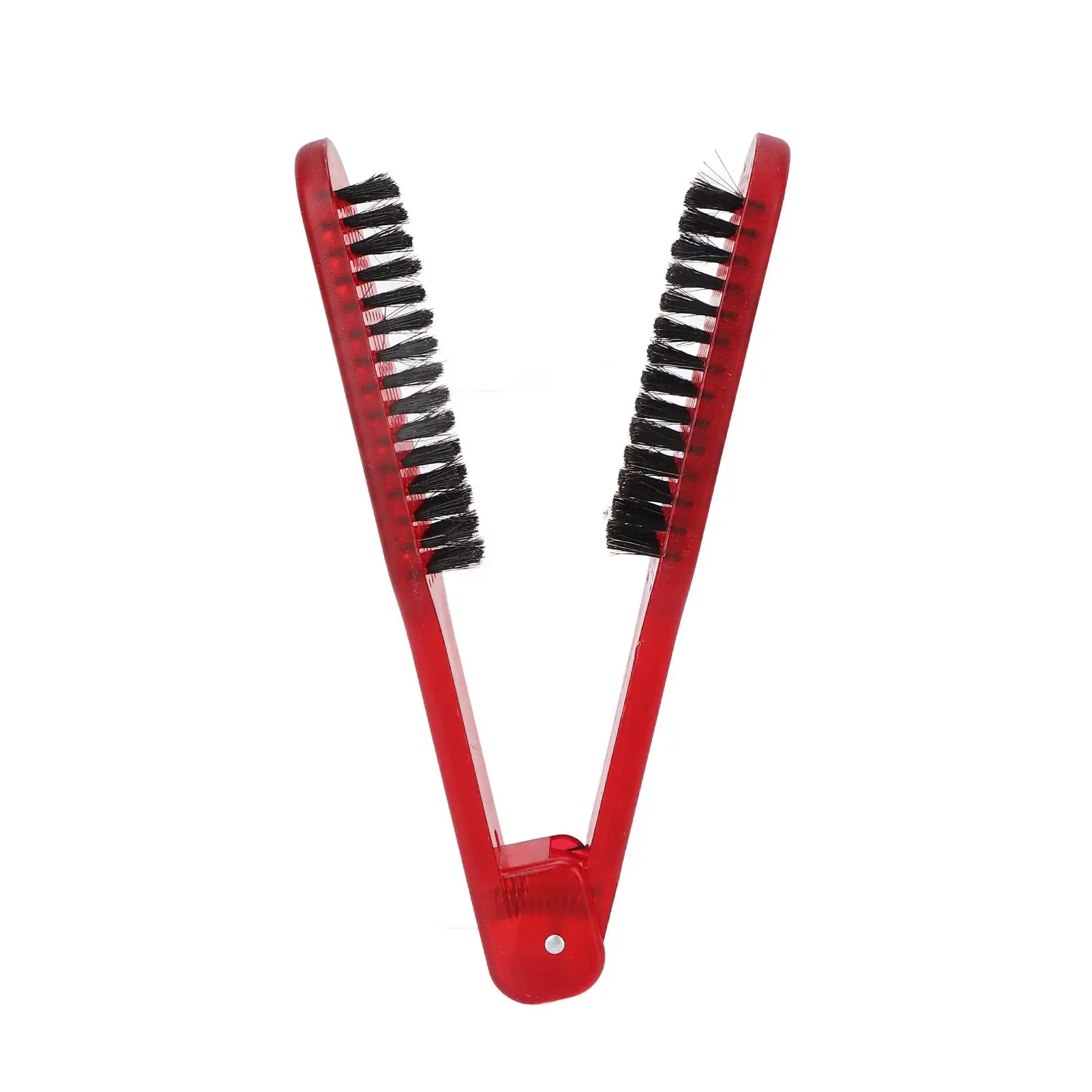 

Double-Sided Hair Straightening Brush Clamp for Quick Styling - Breathable & Static-Free for Barbers