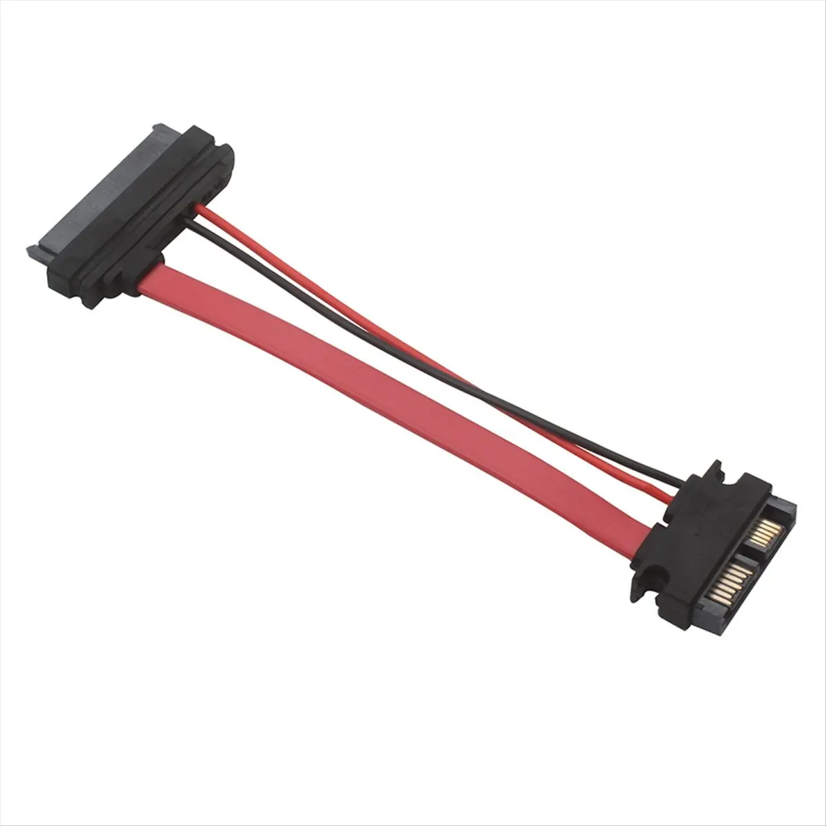 *X07A Laptop SATA 22P Public to Slimline 7+6SATA 13P Female Optical Drive Conversion 7+15 Hard Drive Female