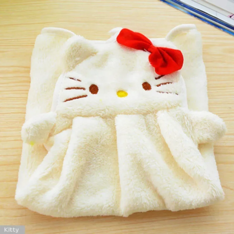 Baby Nursery Hand Towel Bath Towels Toddler Soft Plush Cartoon Animal Wipe Hanging Bathing Towel For Children kitchen Towel