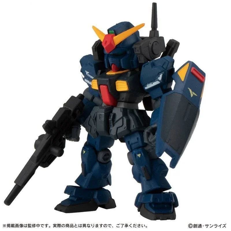 Bandai Genuine 5Pcs MSE 7.5 RGZ-91 Re-GZ Gundam Action Figure Assembly Model Kit Toys Collectible Gifts For Children