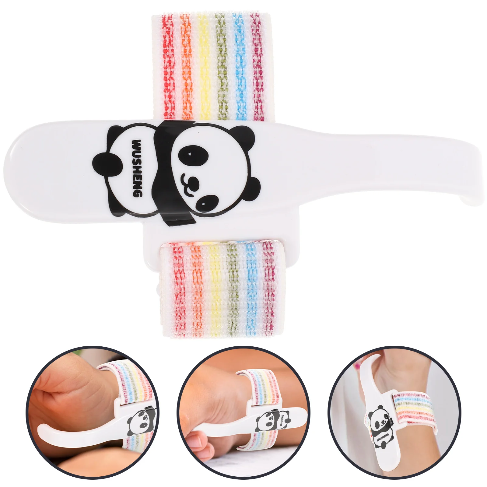 

Grip Trainers Anti-Hook Wrist Brace Pens Writing Posture Corrector Kids Holding Tool Handle Double Layer Fineknit Nylon