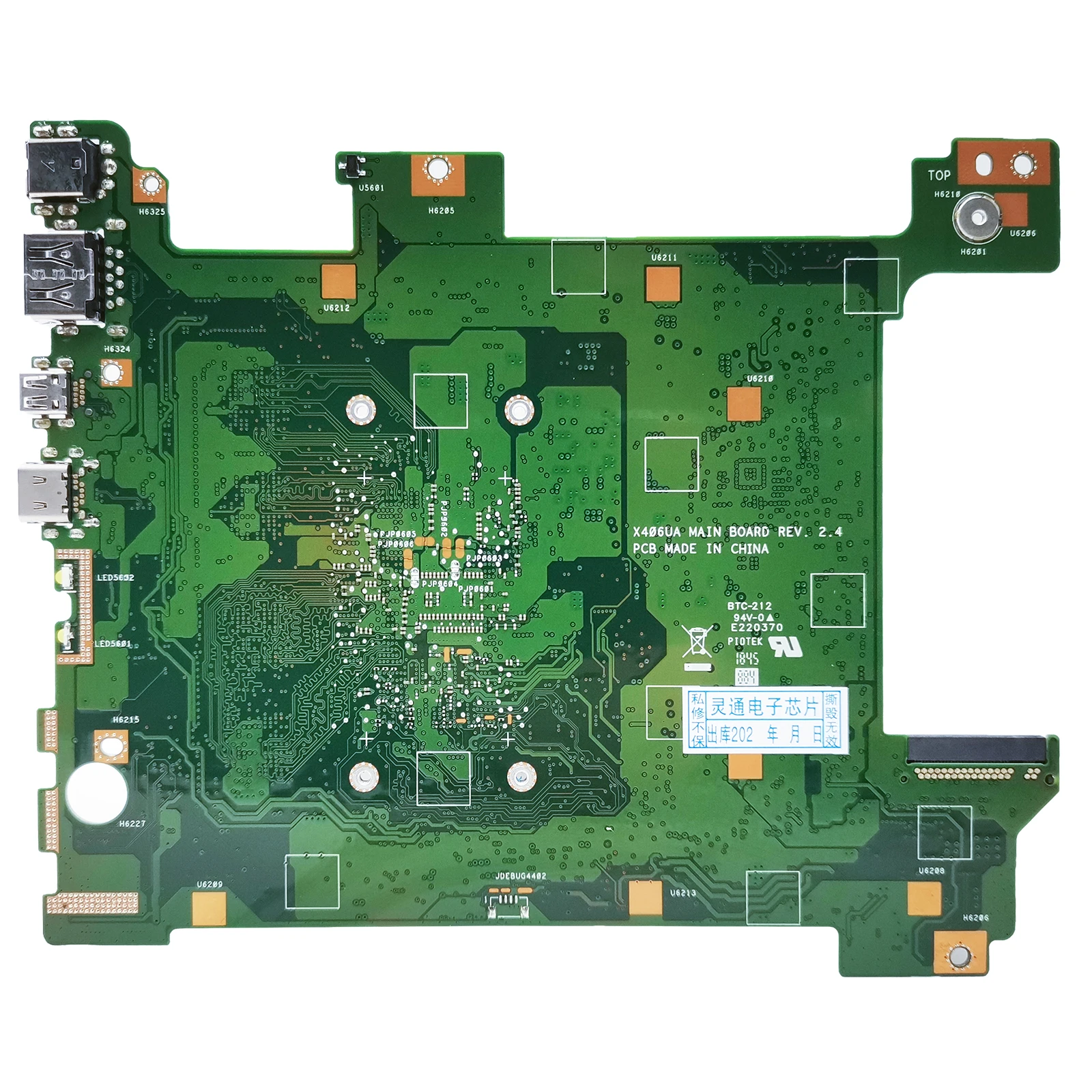 Placa base para ordenador portátil X406UA para ASUS VivoBook S14 X406UAR S406U K406U V406U Y406U con CPU i3 i5 i7-7th/8th Gen 4G/8G/16