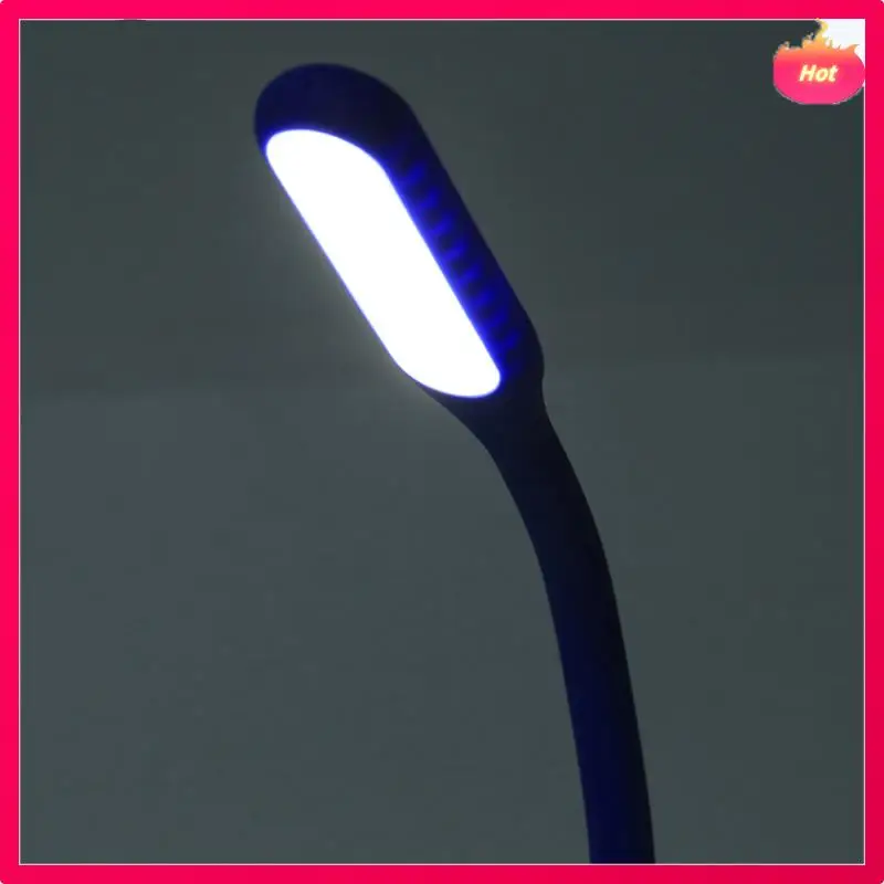 2X Flexible Usb Portable Mini Led Lamp 5V 1.2W For Table Light Random Color